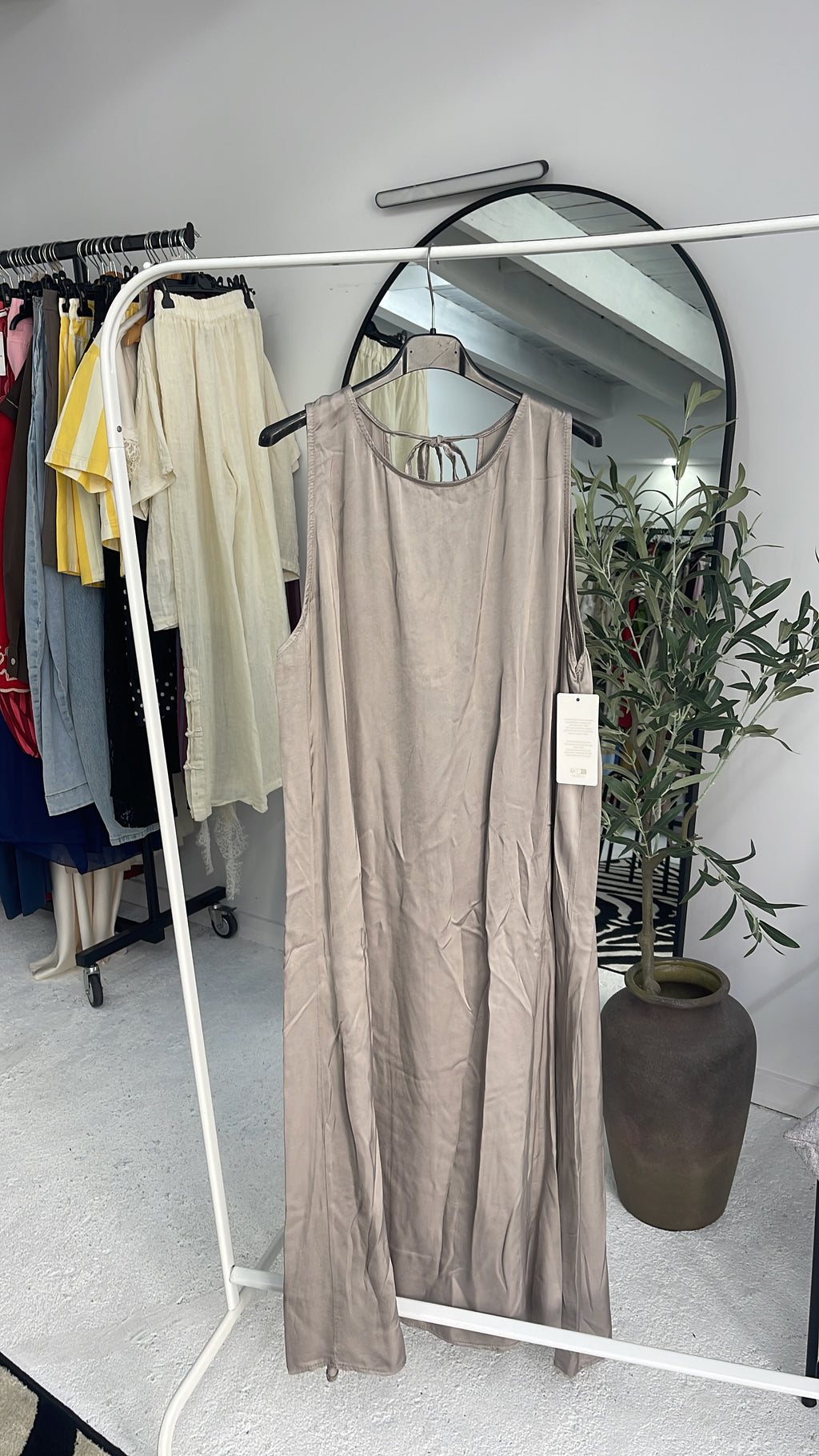 Vestido cetim (várias cores)