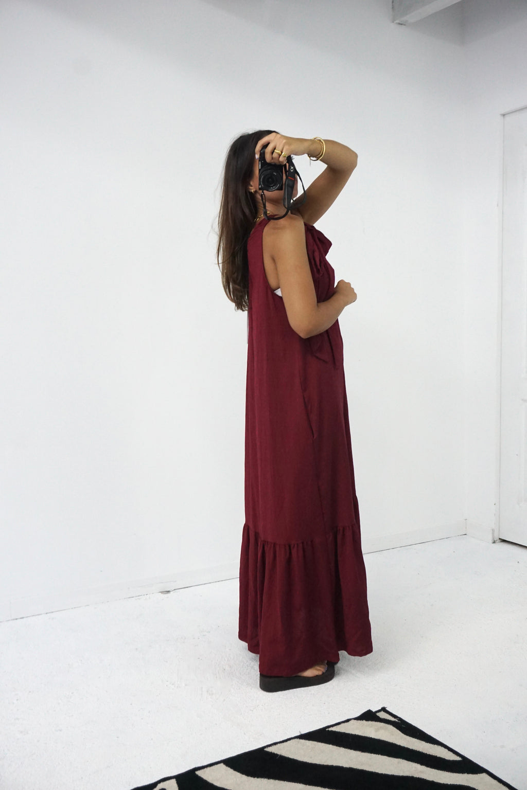 Vestido assimétrico (4 cores)