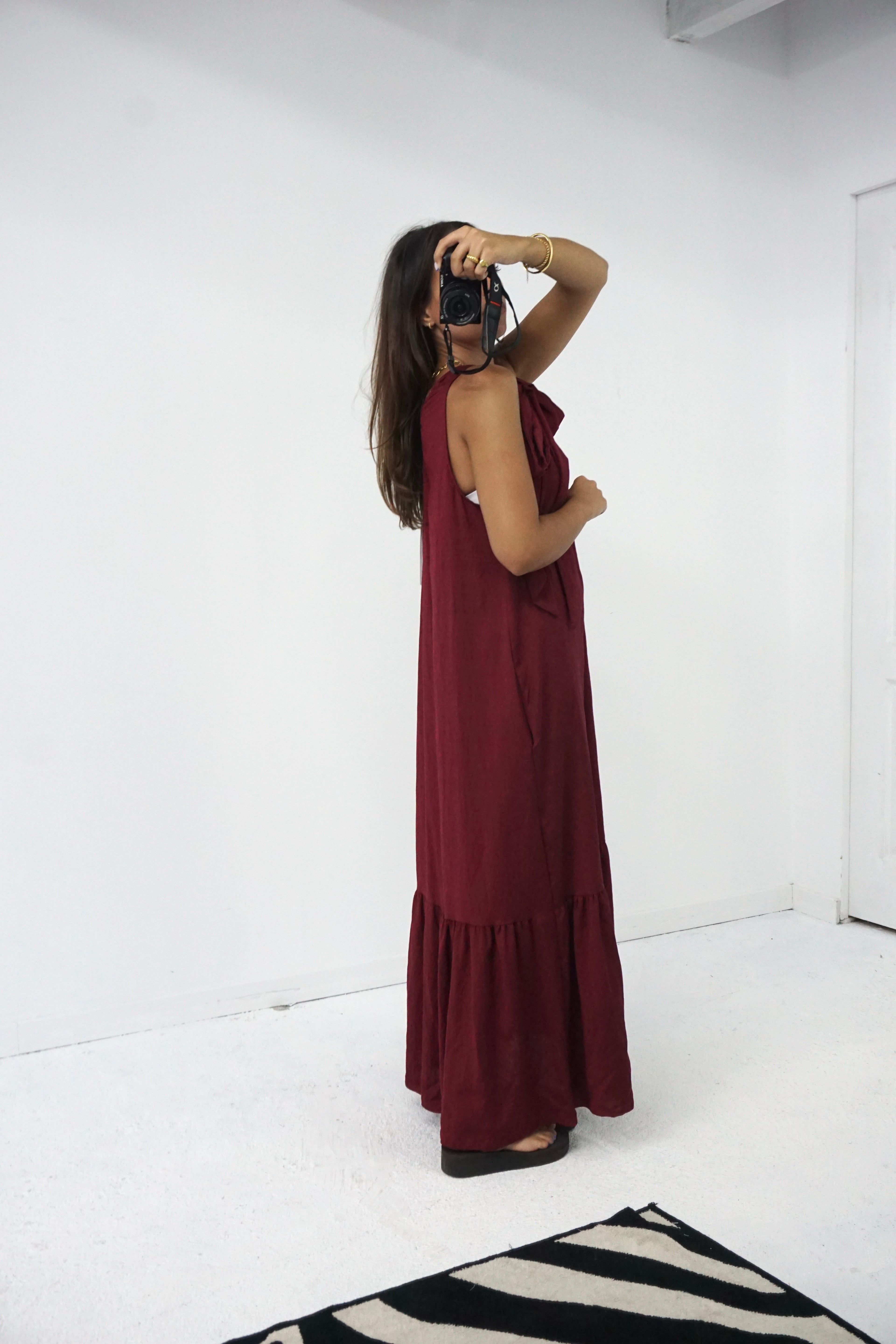 Vestido assimétrico (4 cores)
