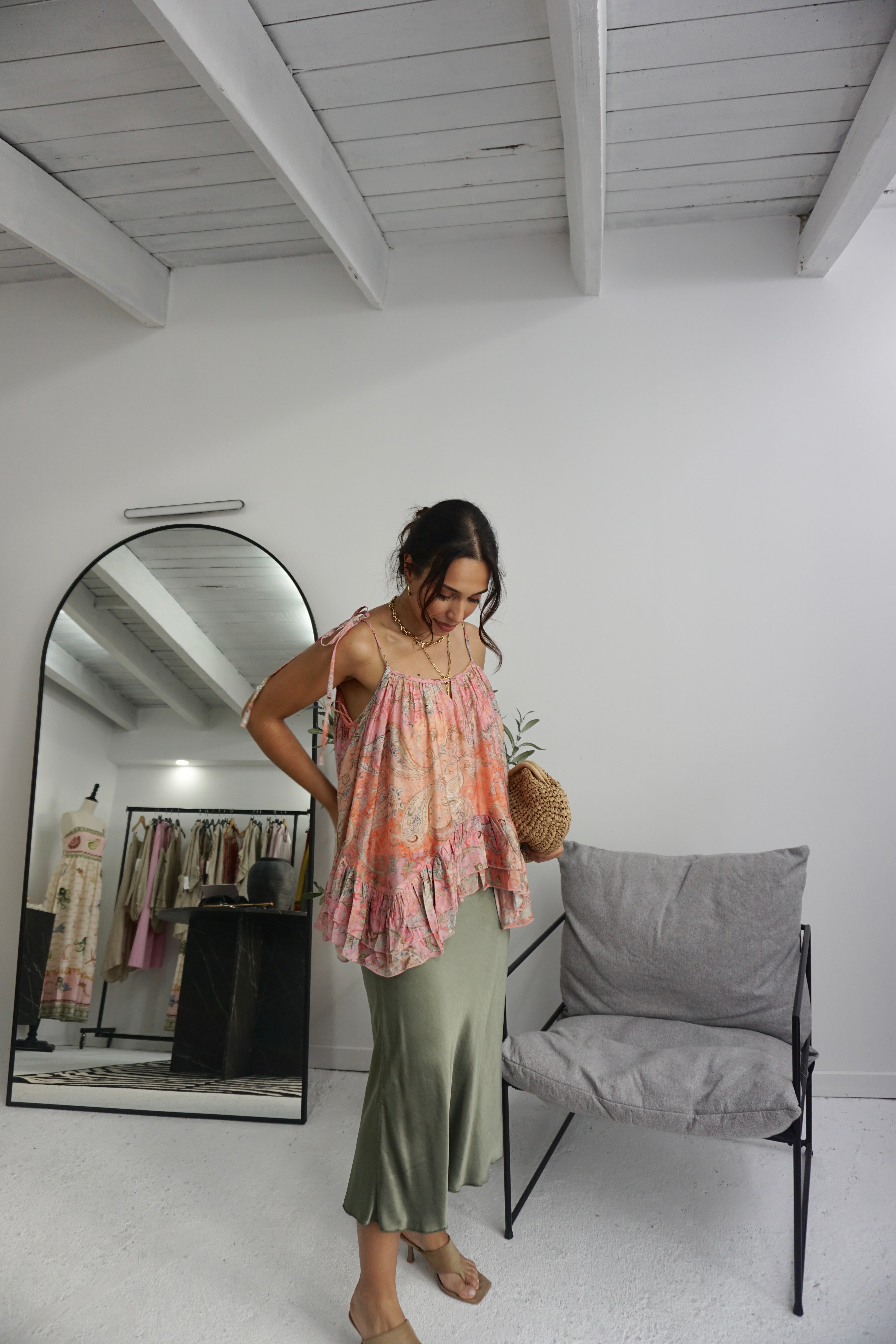 Top Fluído Boho