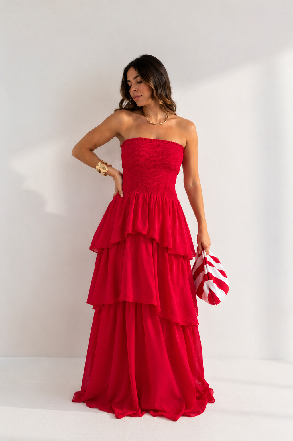 Vestido Maxi Folhos (8 cores)
