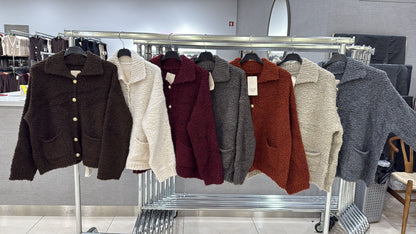 Cardigan Bouclé (7 cores)