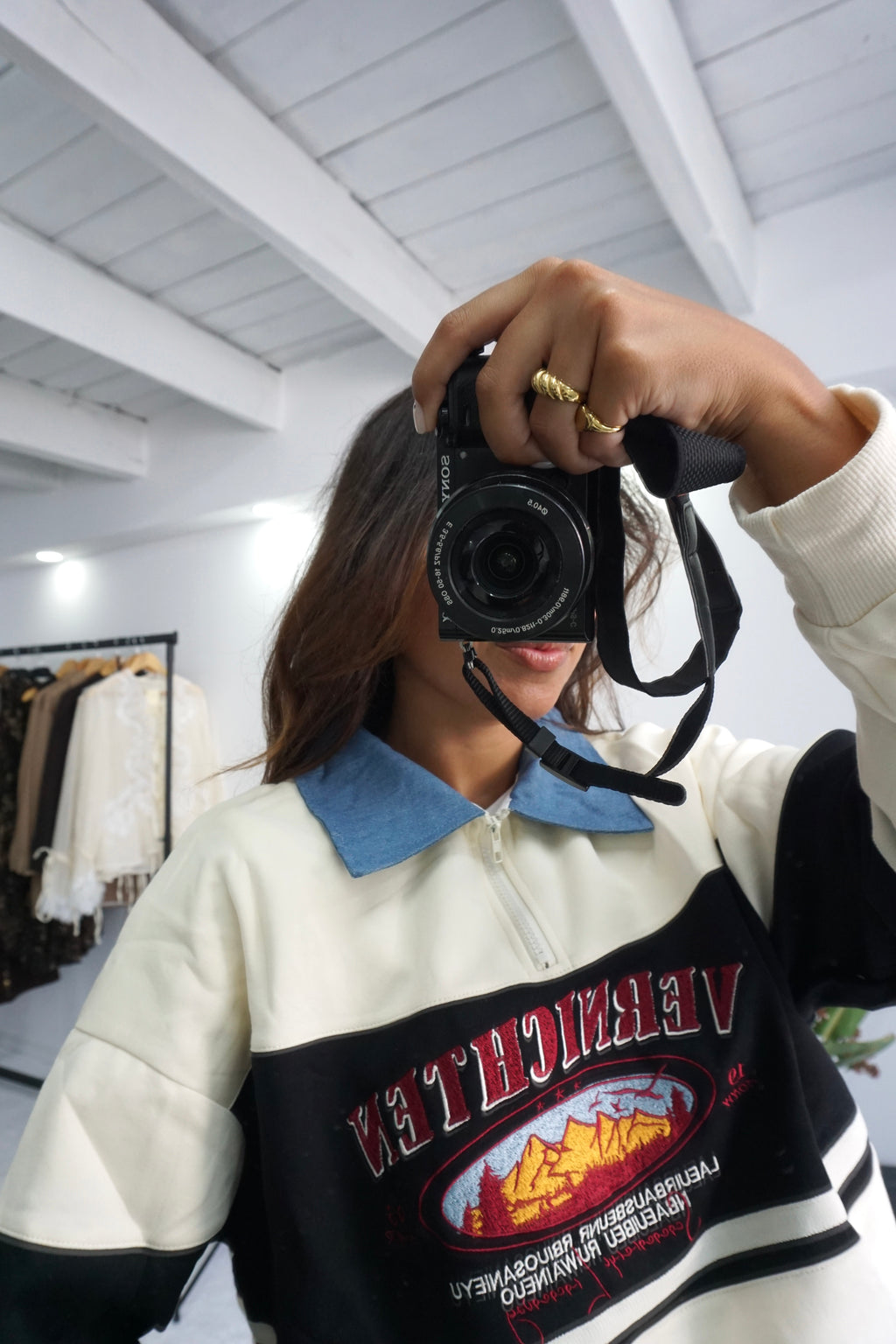 Sweatshirt estilo Polo