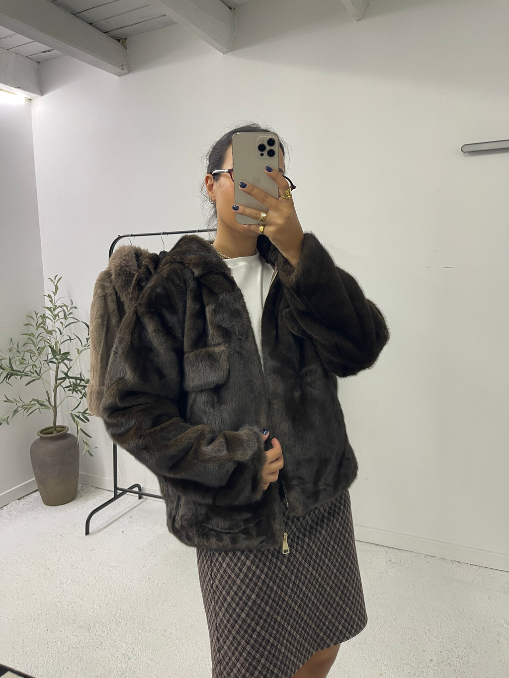 Casaco Faux Fur