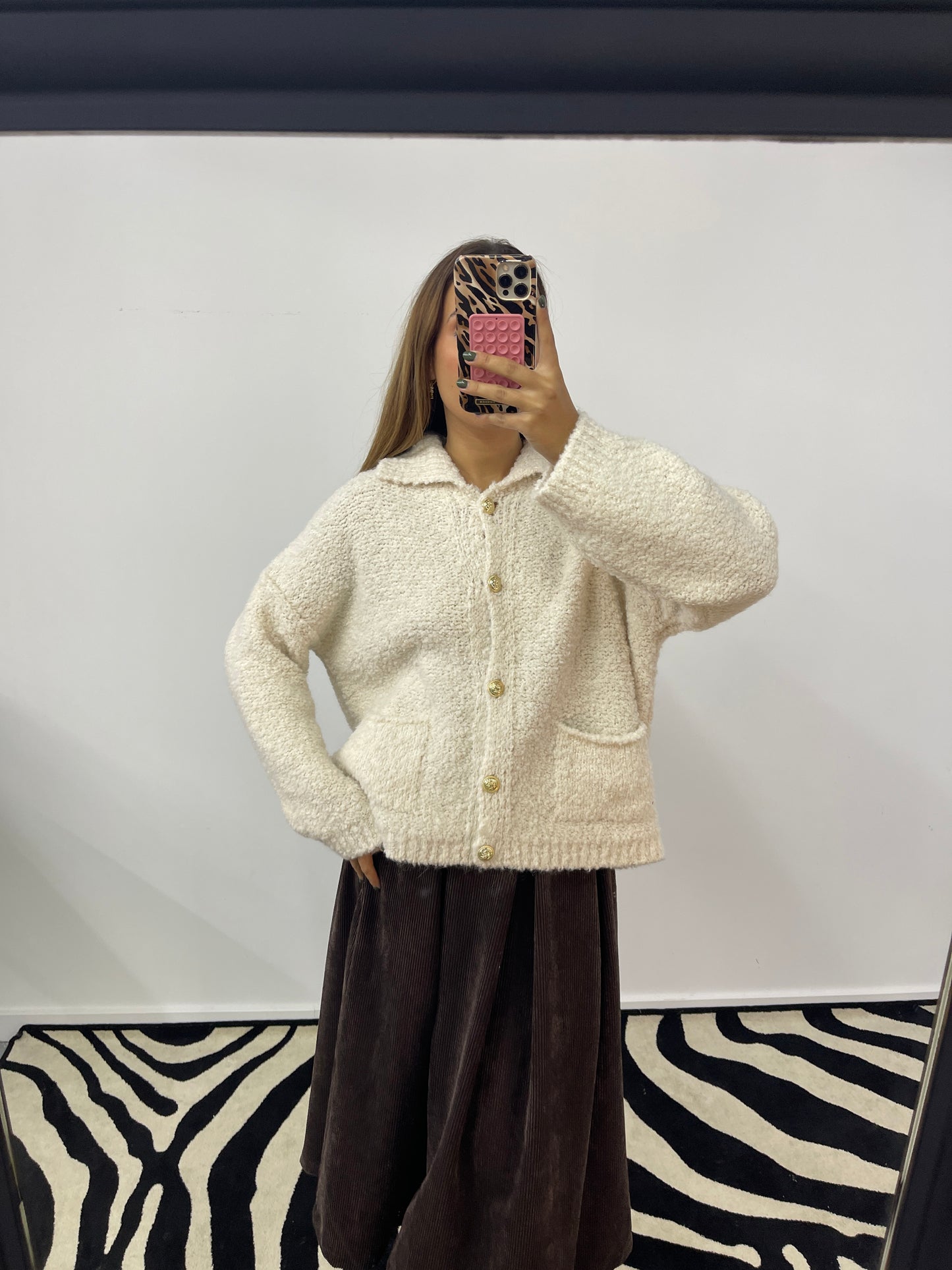 Cardigan Bouclé (7 cores)