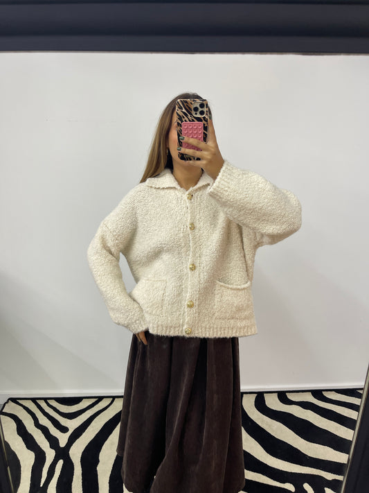 Cardigan Bouclé (7 cores)