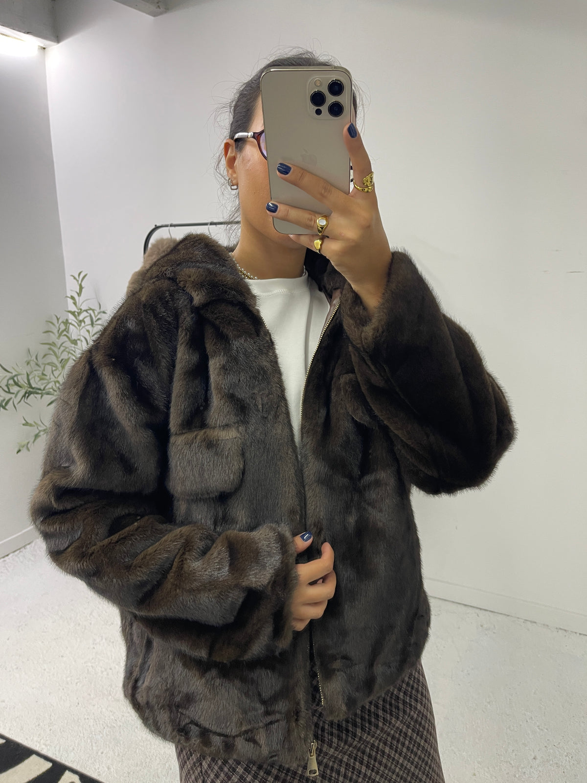 Casaco Faux Fur