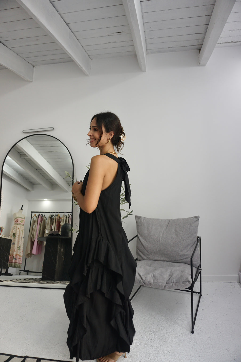 Vestido Cetim
