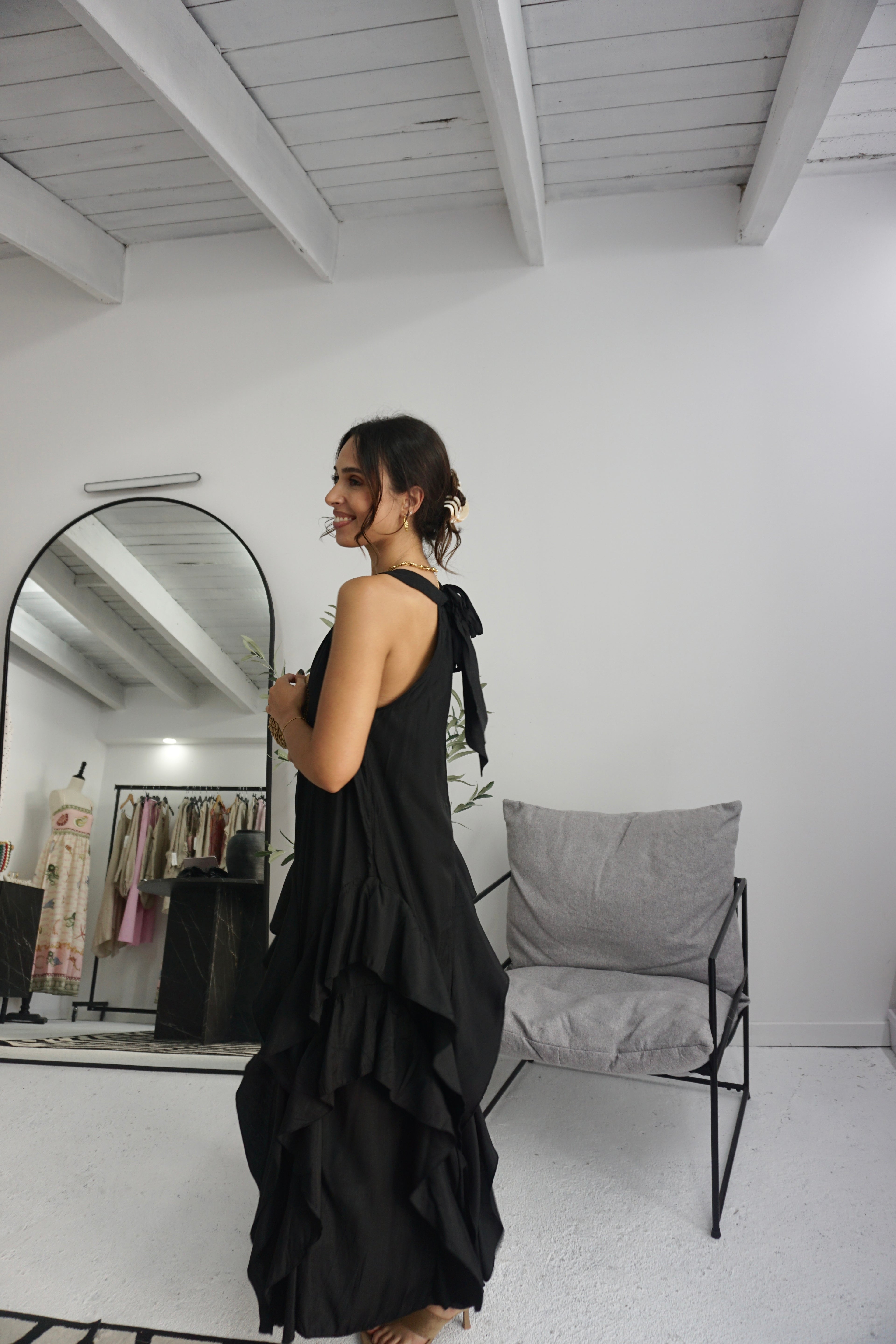 Vestido Cetim
