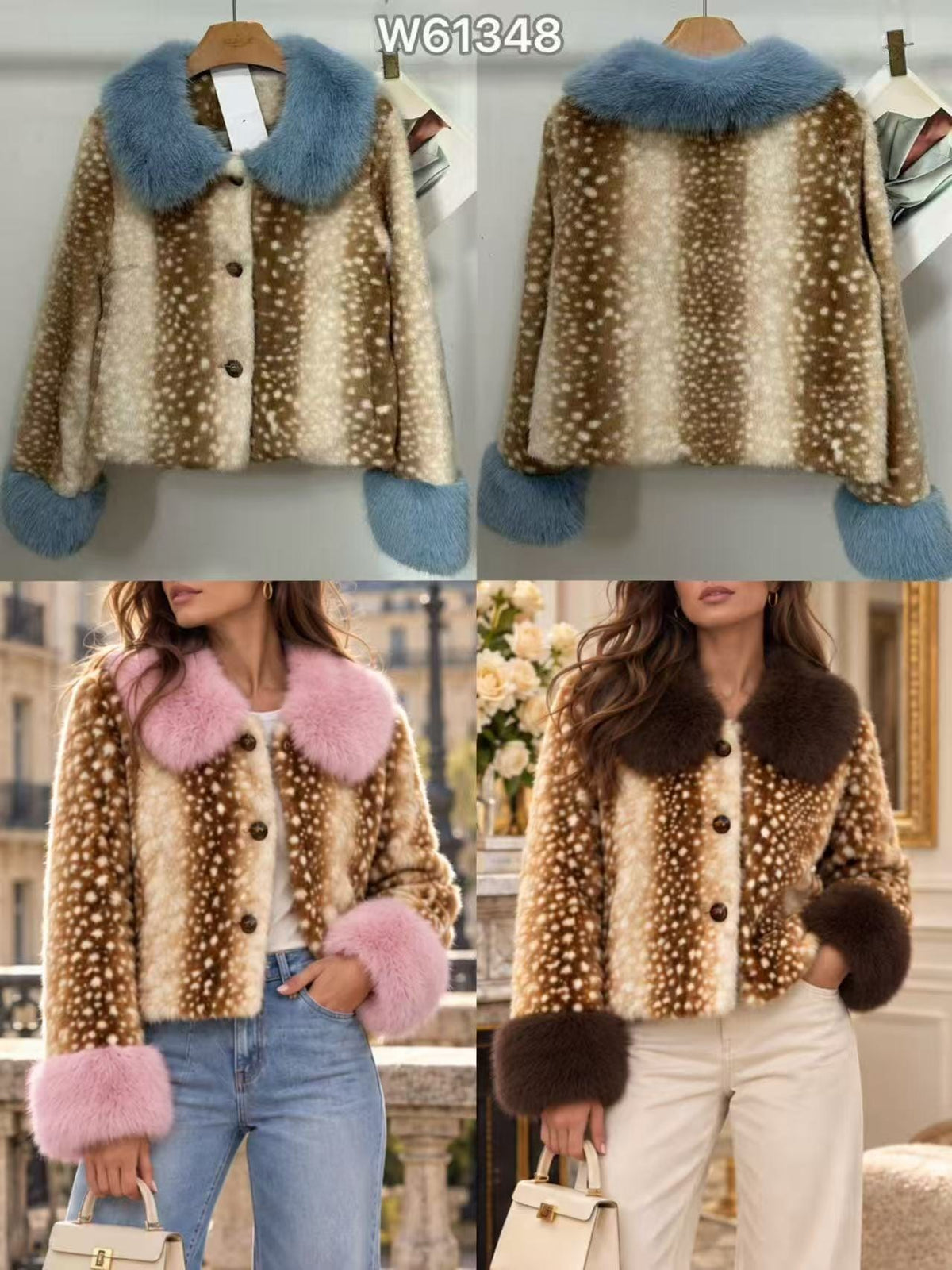 Casaco Bambi Print (3 cores)