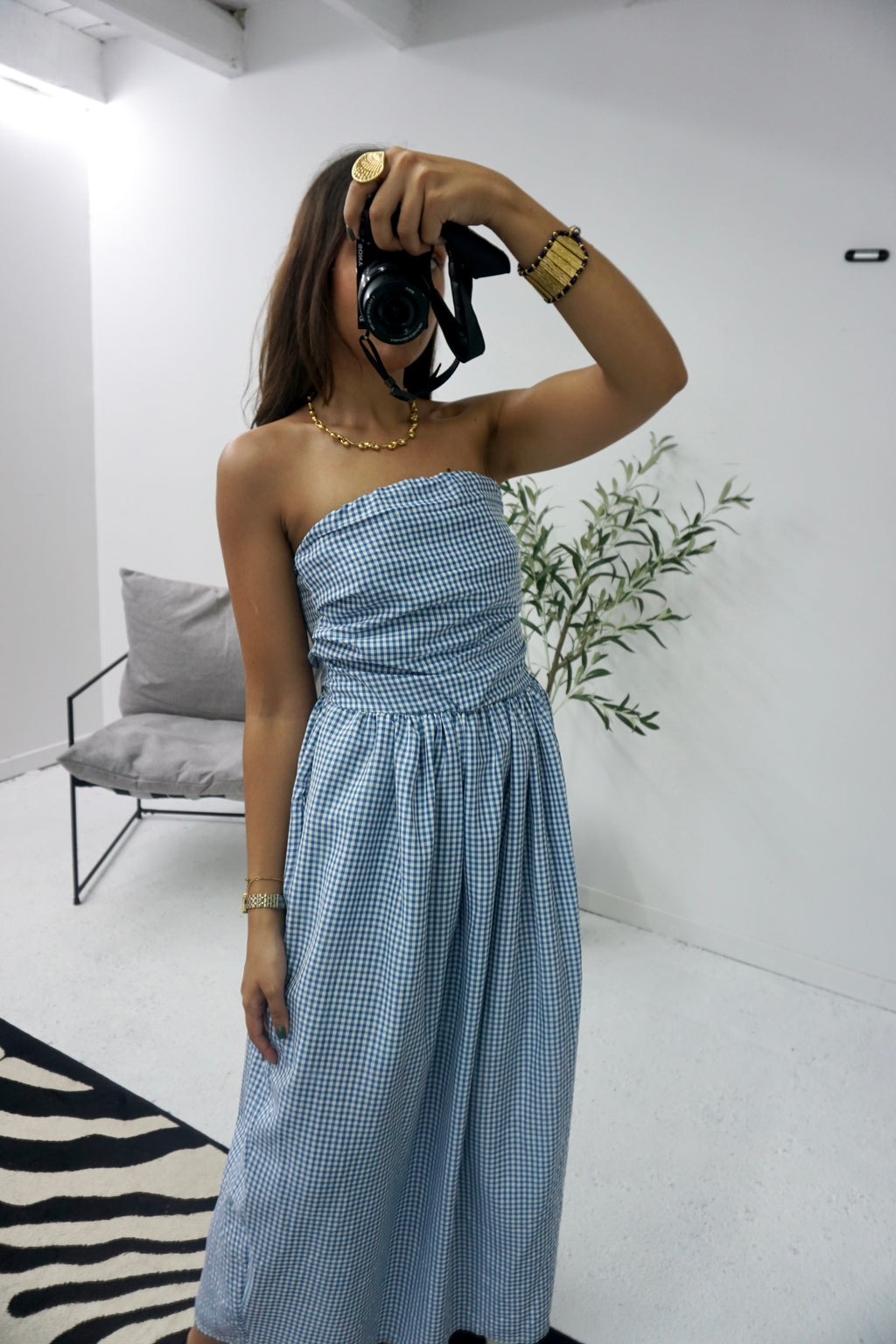 Vestido Vichy