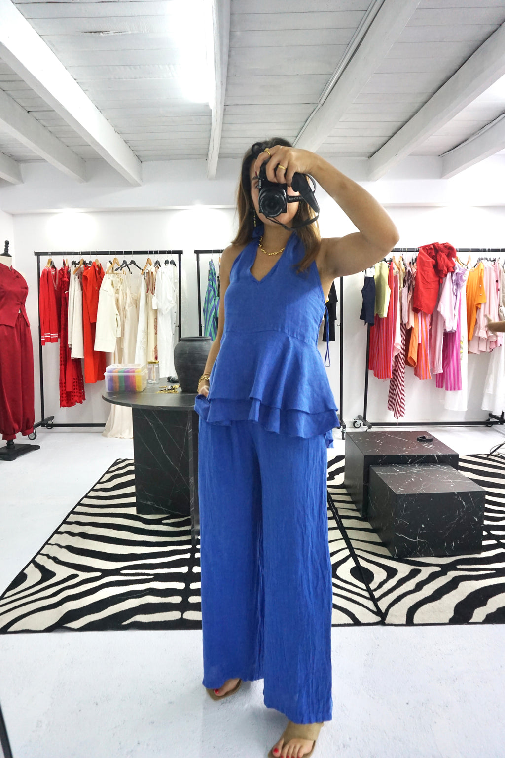 Conjunto 100% Linho