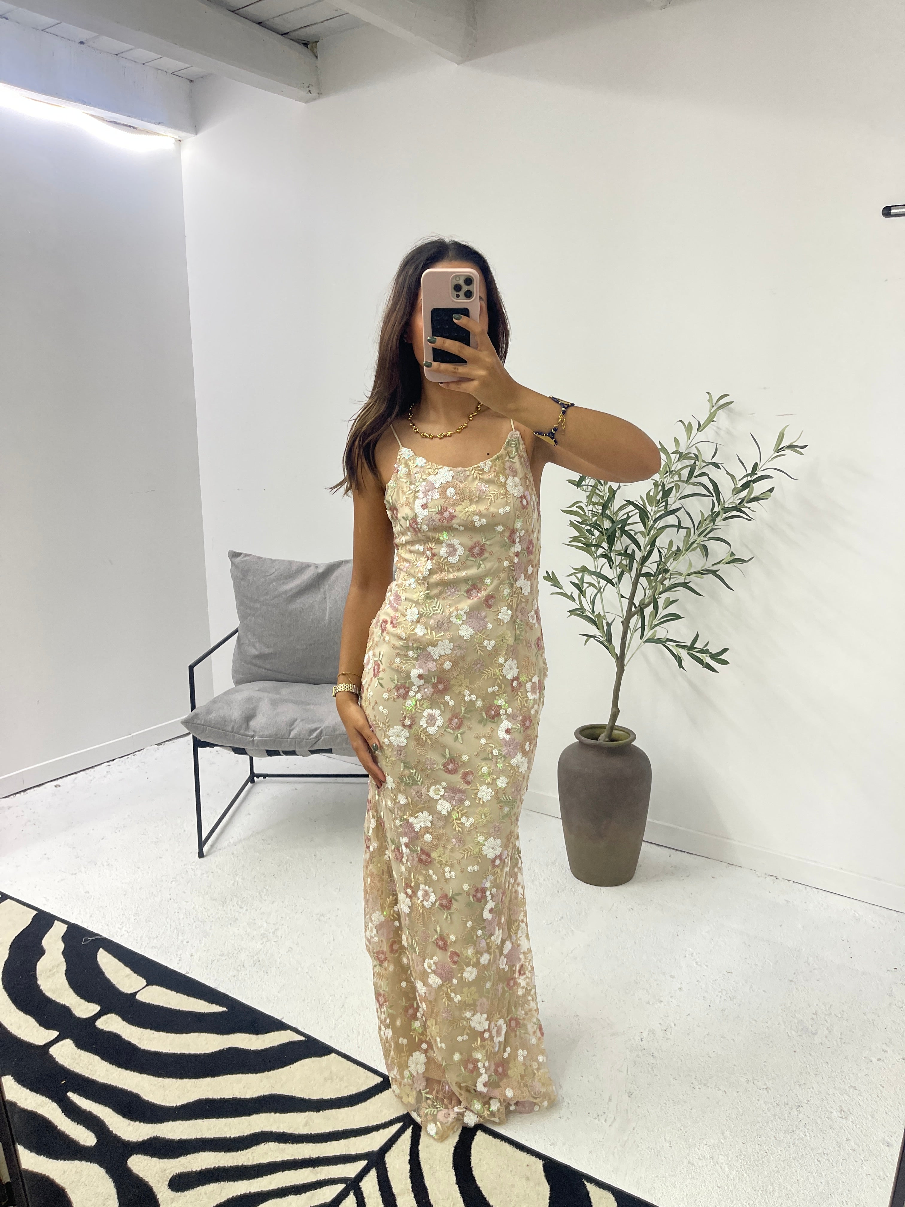 Vestido Lantejoulas