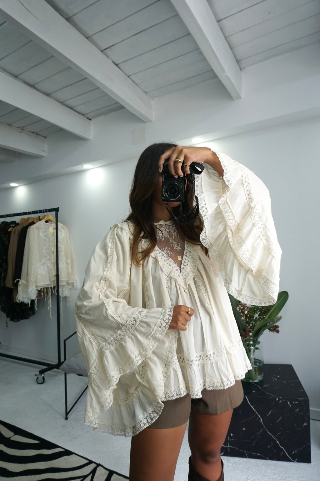 Blusa Estilo Babydoll
