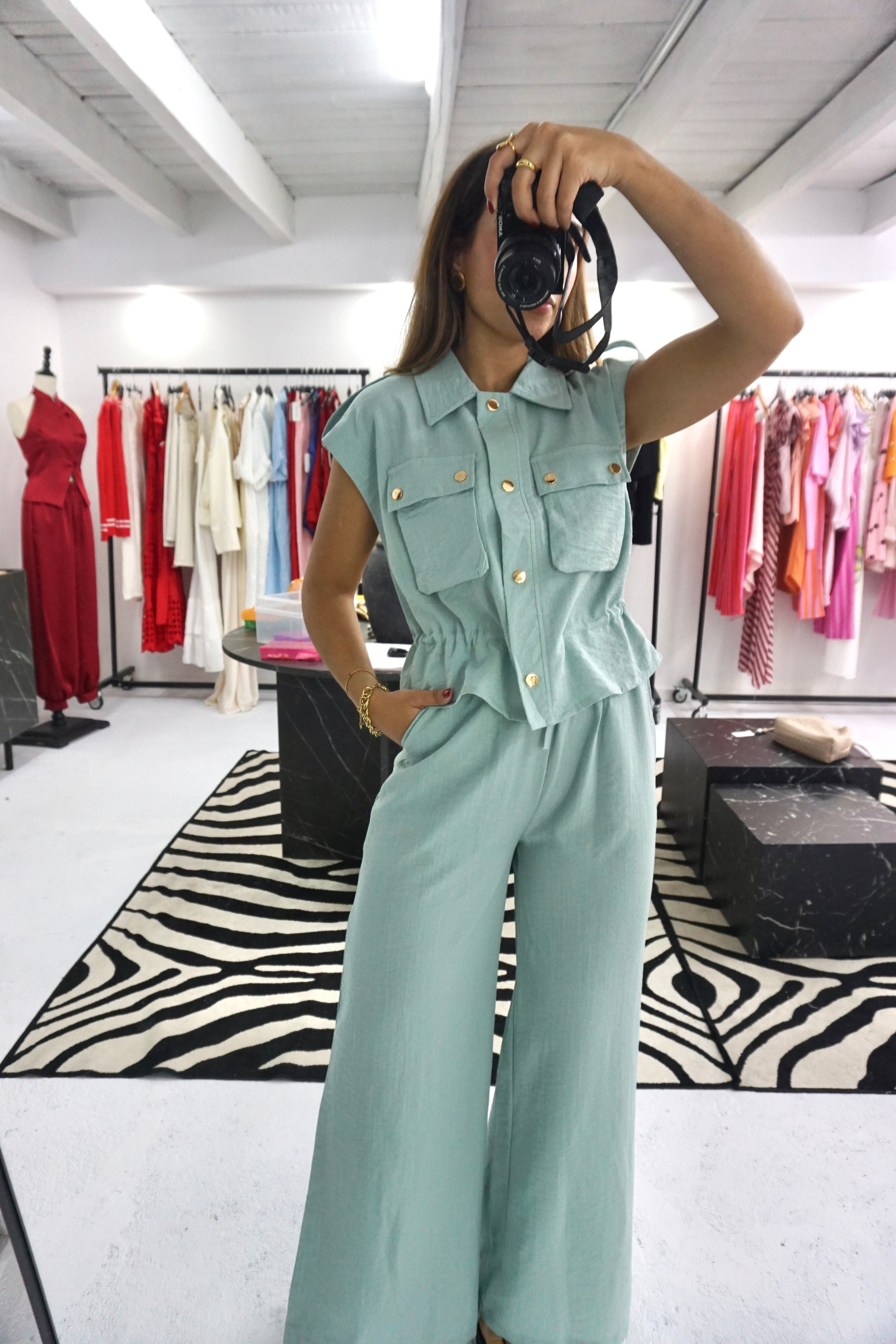 Conjunto Colete e Calça