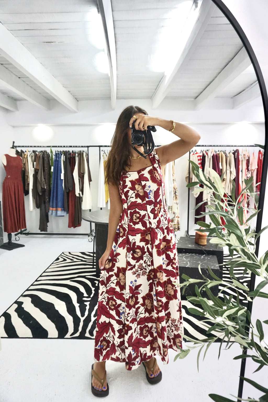 Vestido Maxi Florido