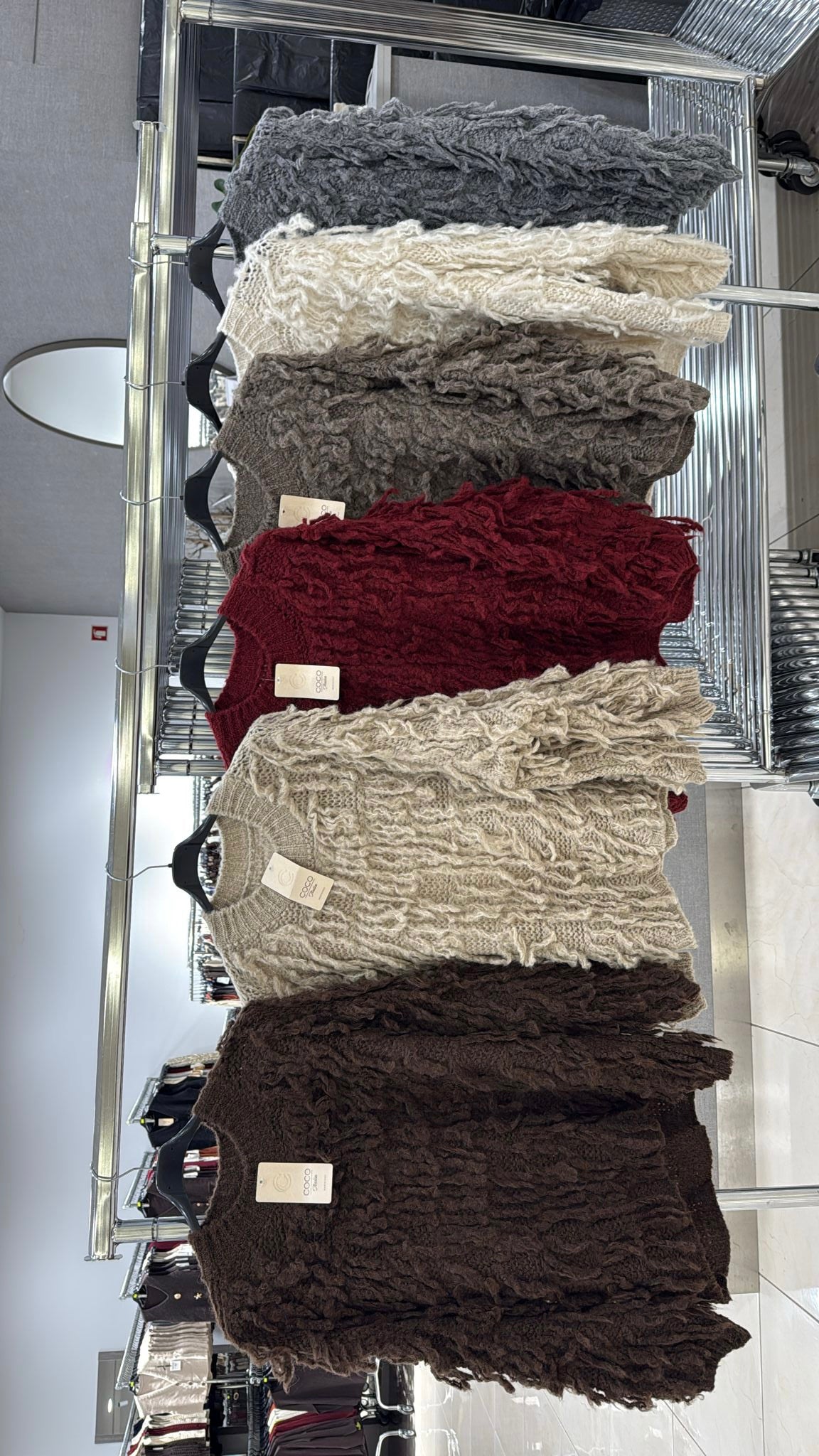 Malha Franjas (várias cores)