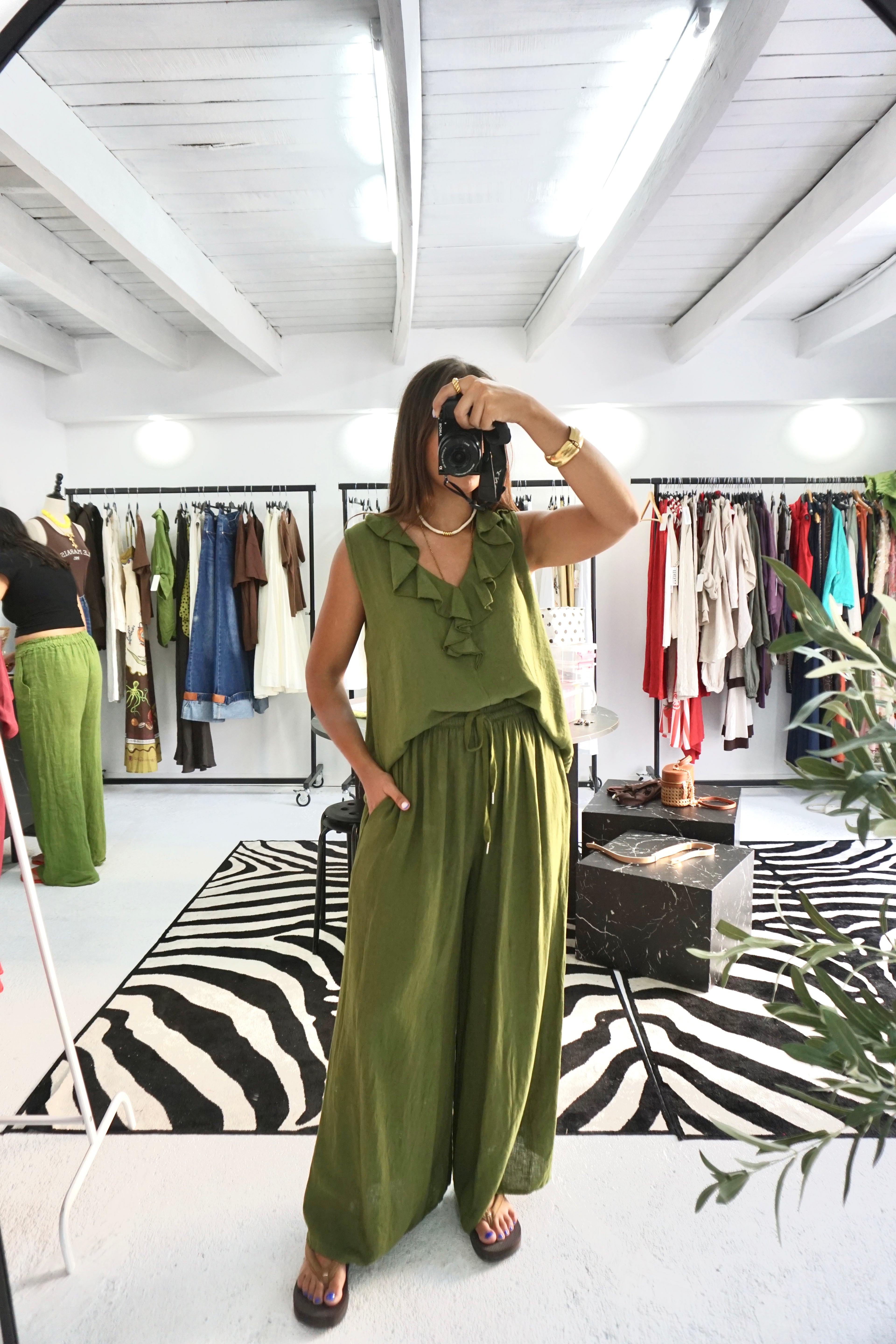 Conjunto 50% linho