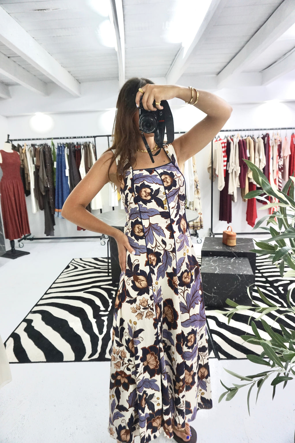 Vestido Maxi Florido