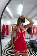 Vestido Bordado