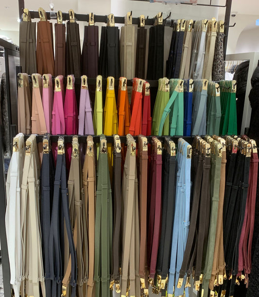 Cintos Pele (várias cores)