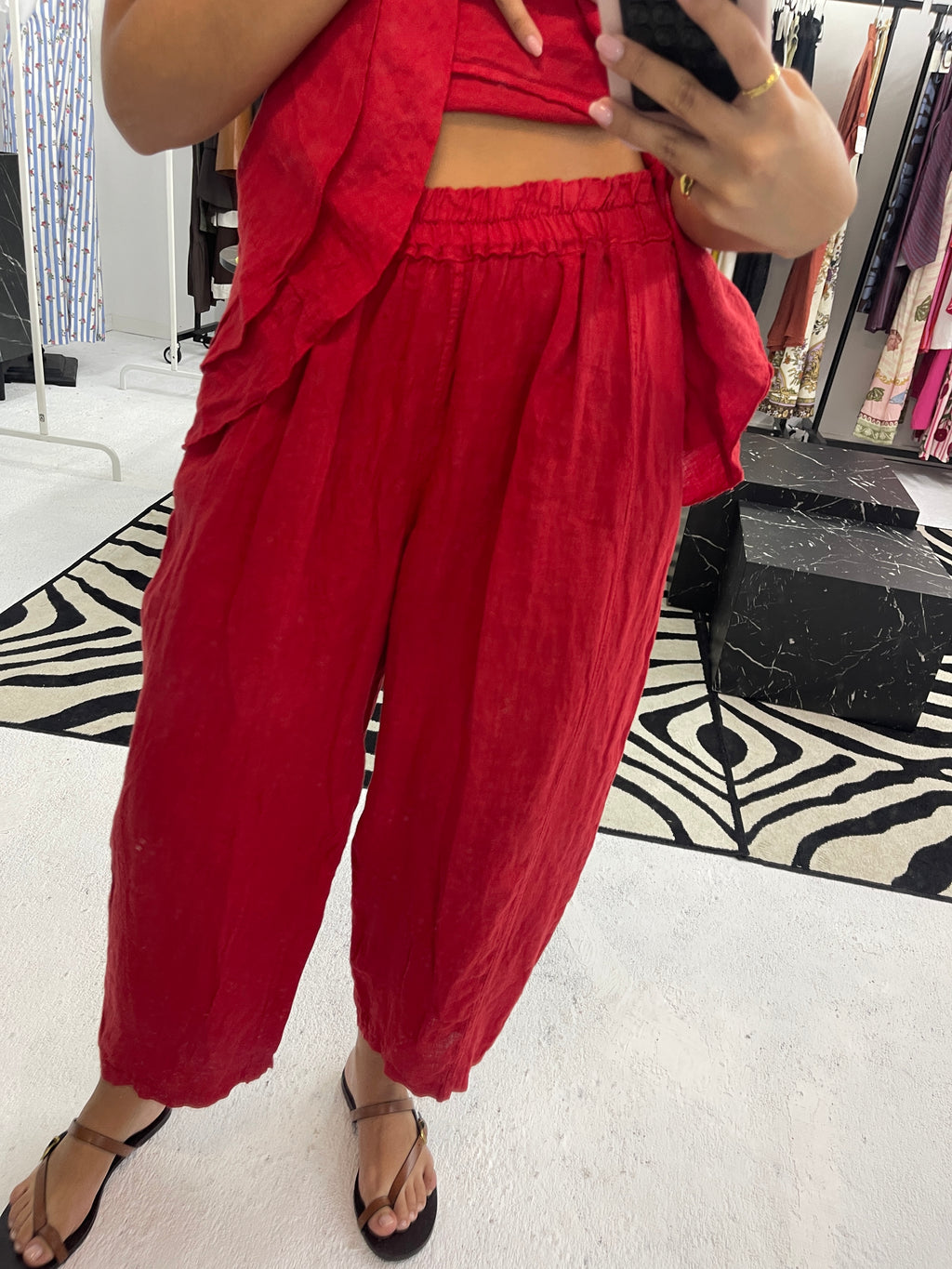 Conjunto 100% linho