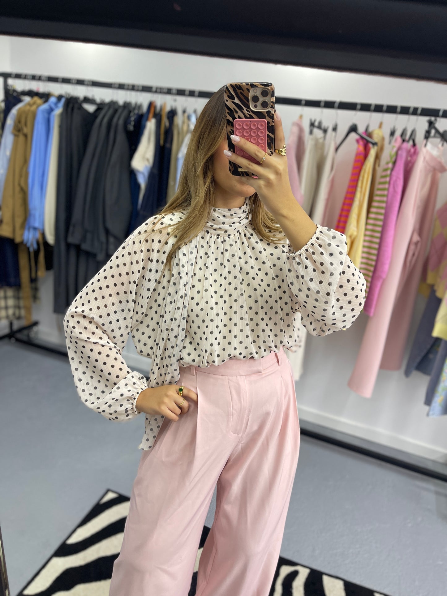 Blusa Polka Dot