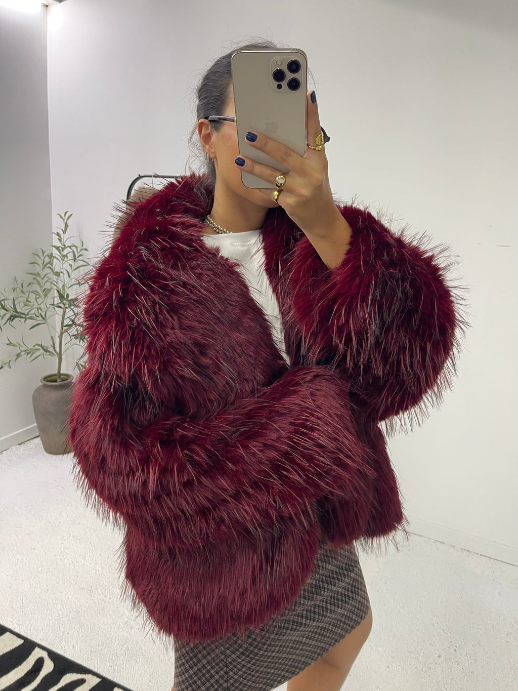 Casaco Faux Fur