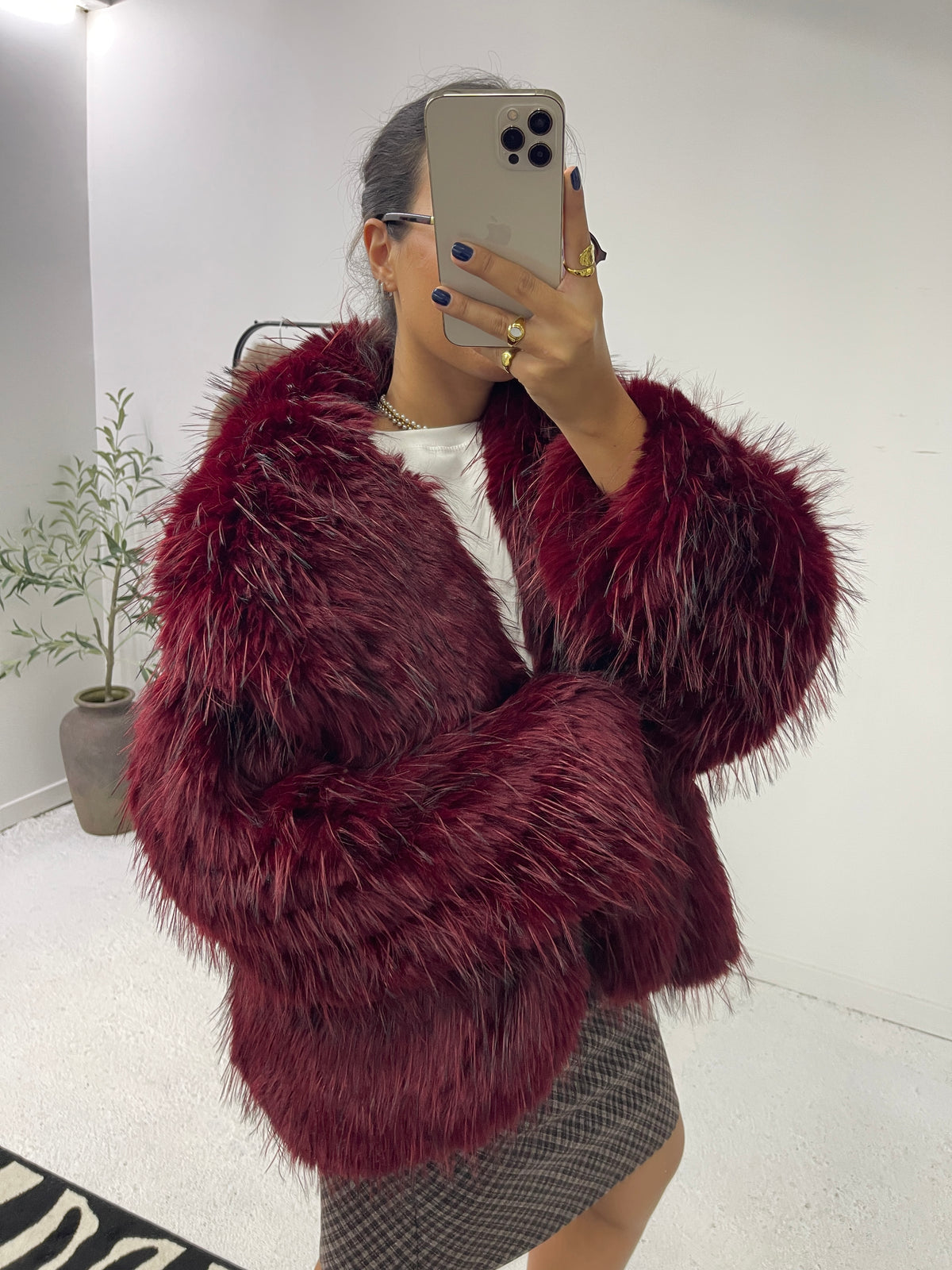 Casaco Faux Fur