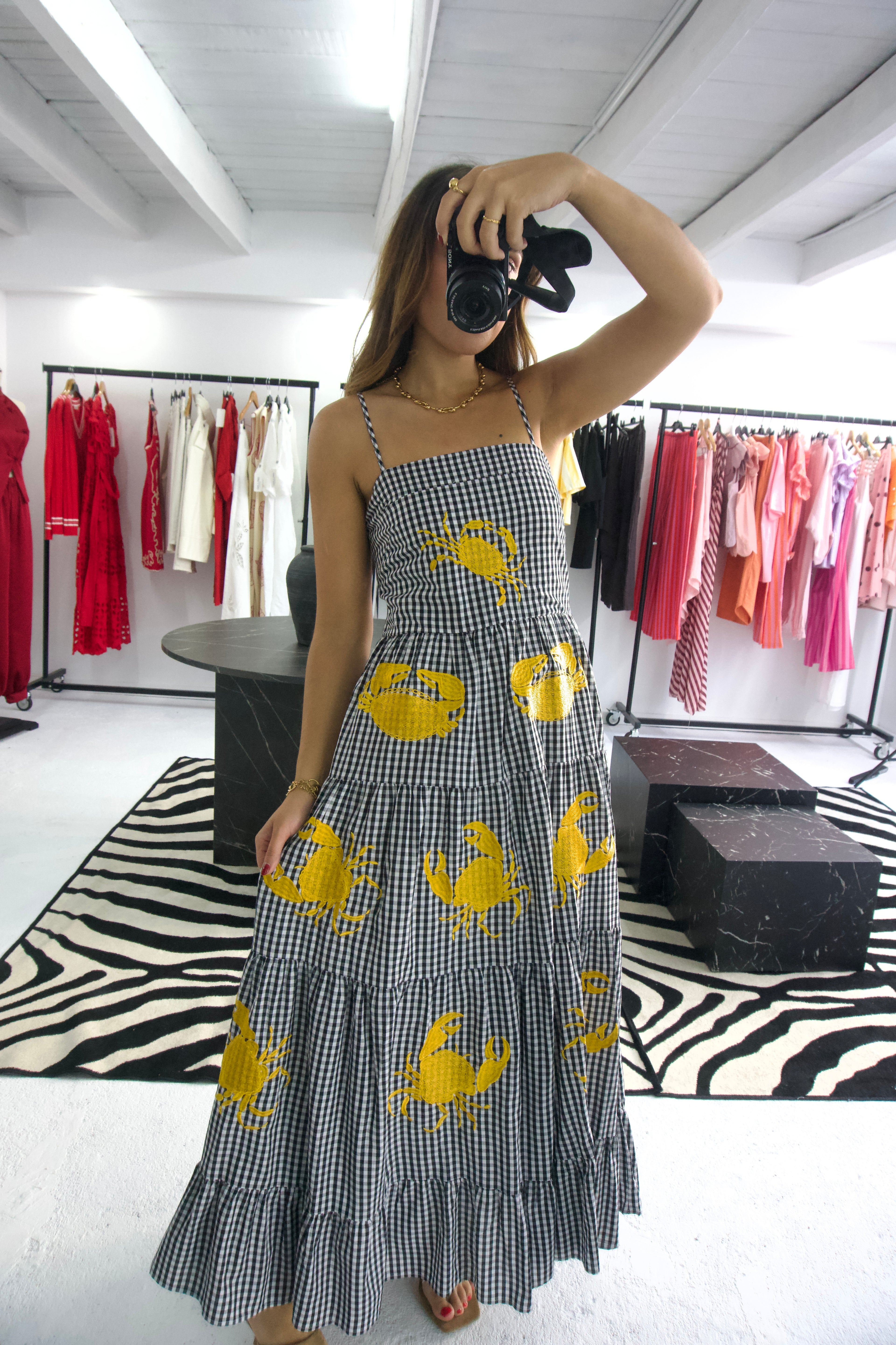 Vestido Vichy