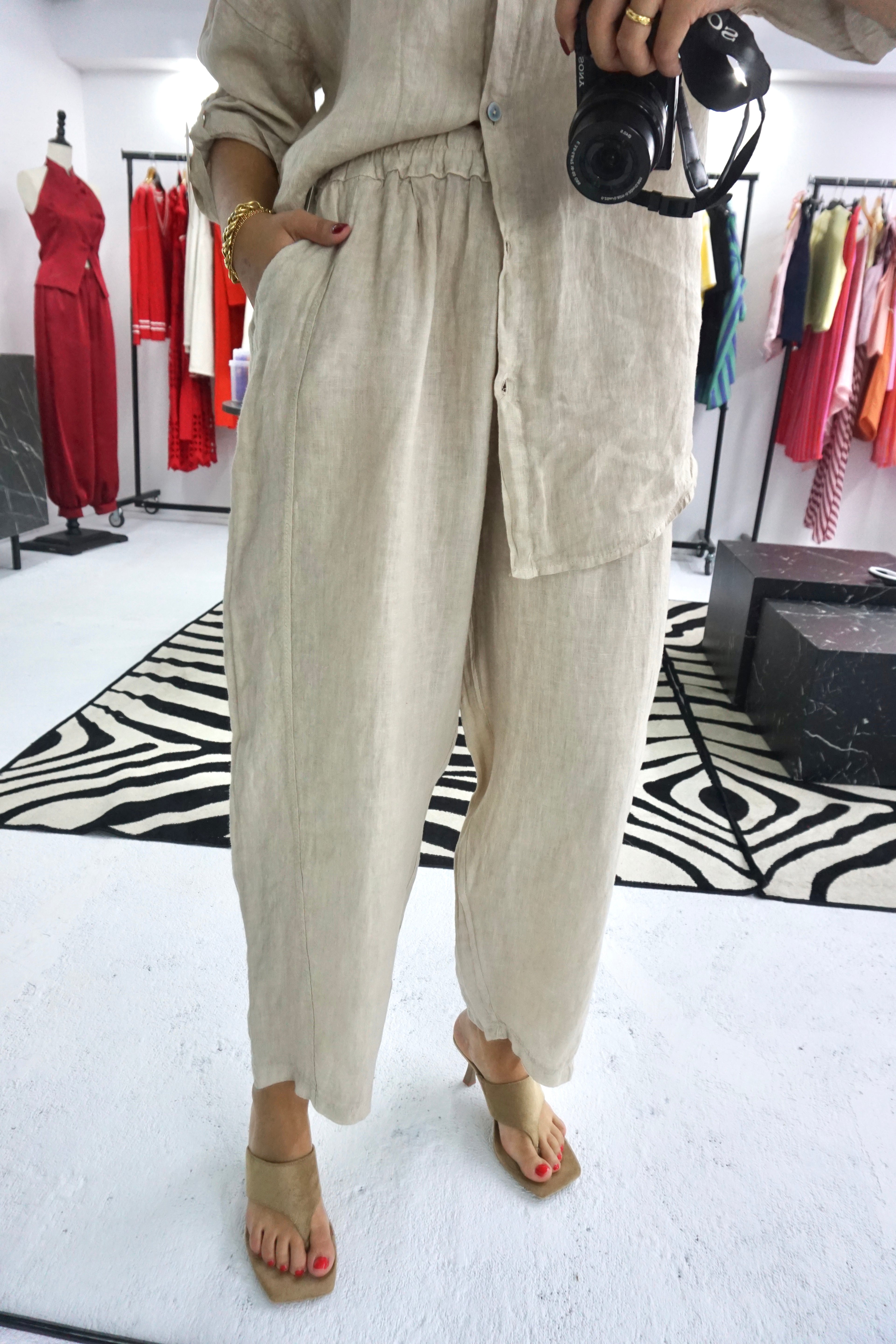 Conjunto 100% Linho