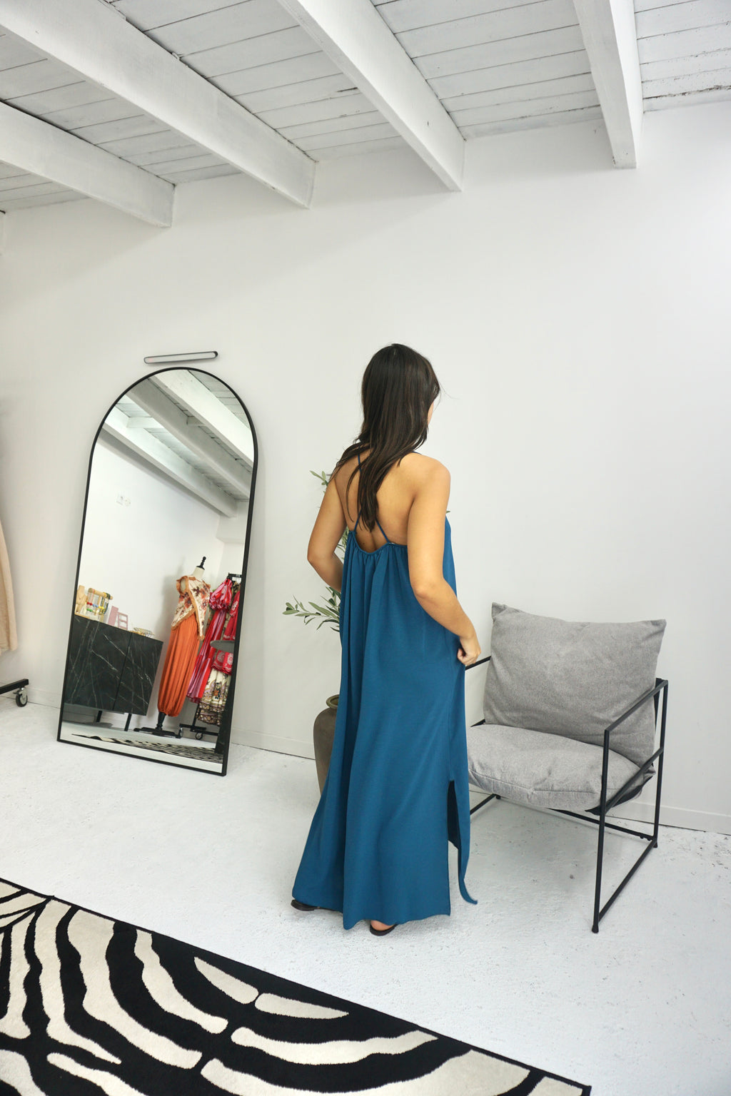 Vestido Costas Cruzadas (11 cores)