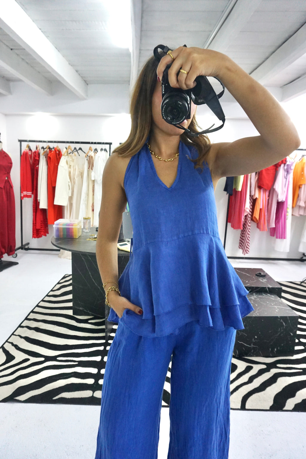 Conjunto 100% Linho