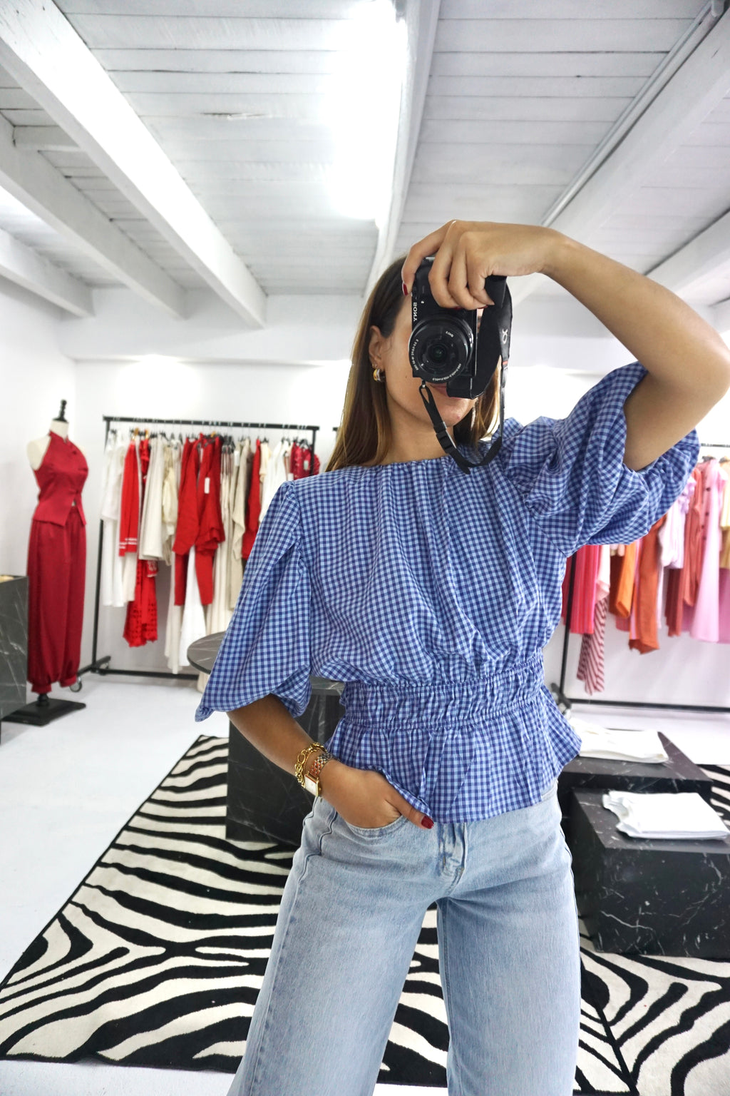 Blusa Vichy