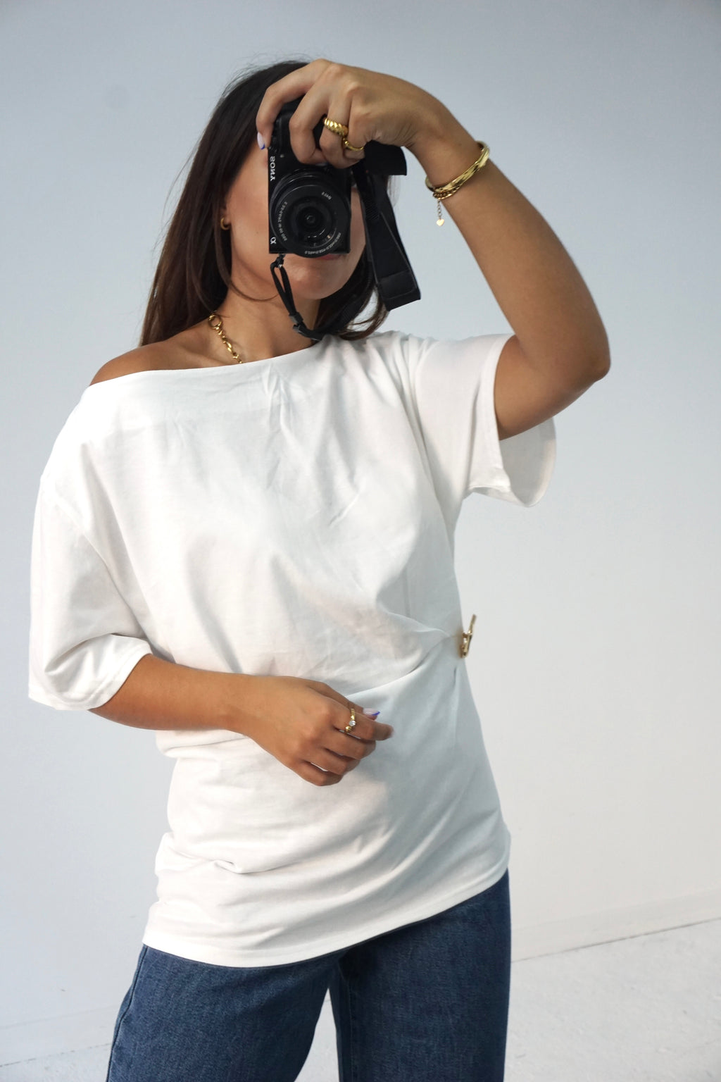 T-shirt Drapeada