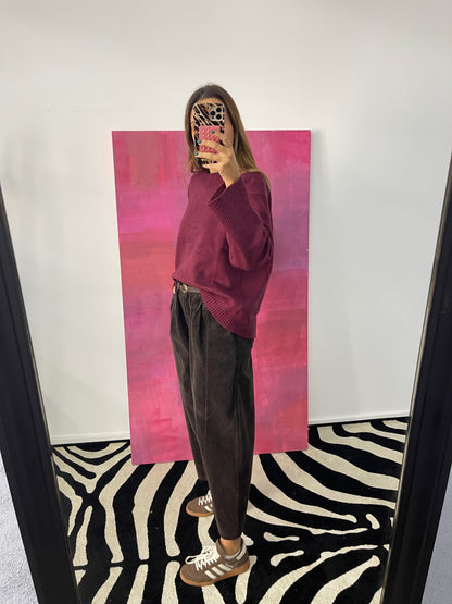 Calças Barrel Curvy