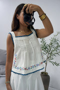 Top Estilo Vintage