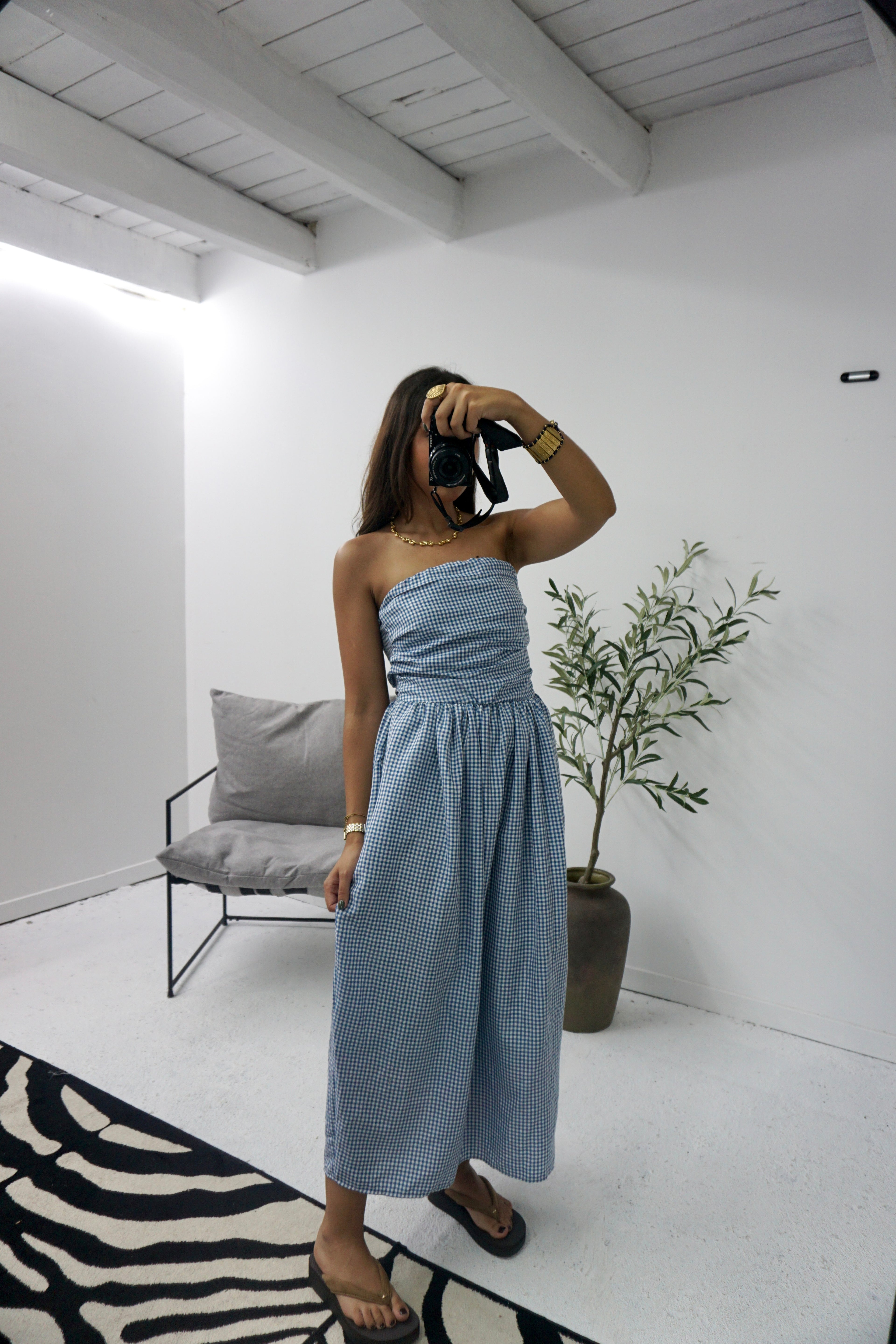 Vestido Vichy