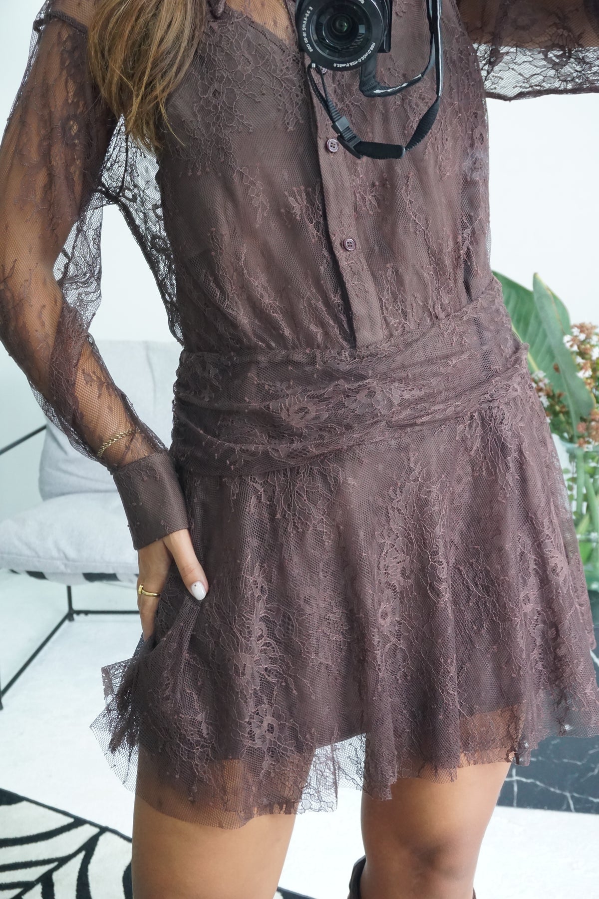 Vestido em Renda