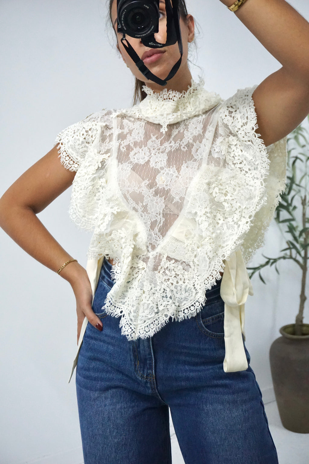 Blusa Rendada