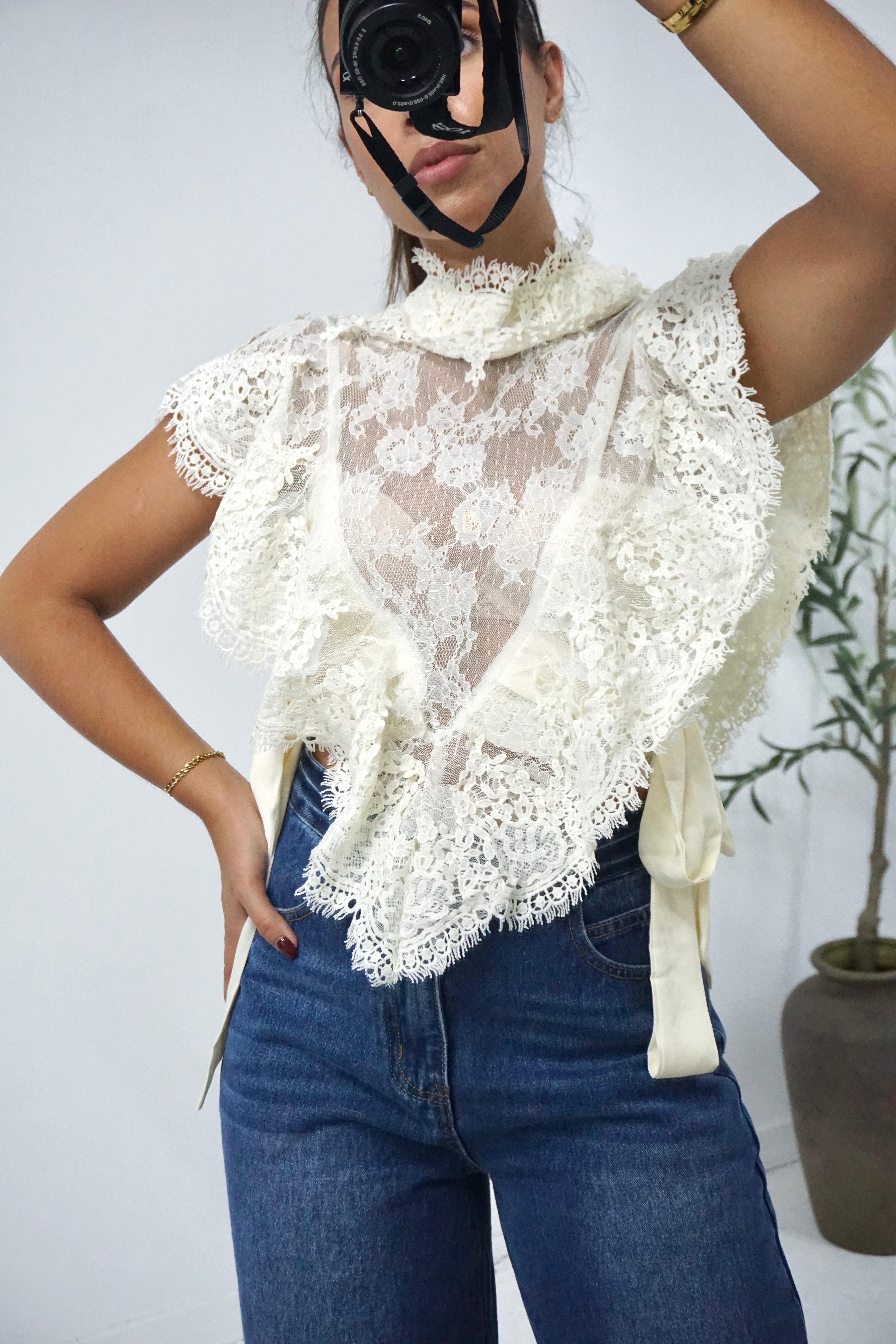 Blusa Rendada