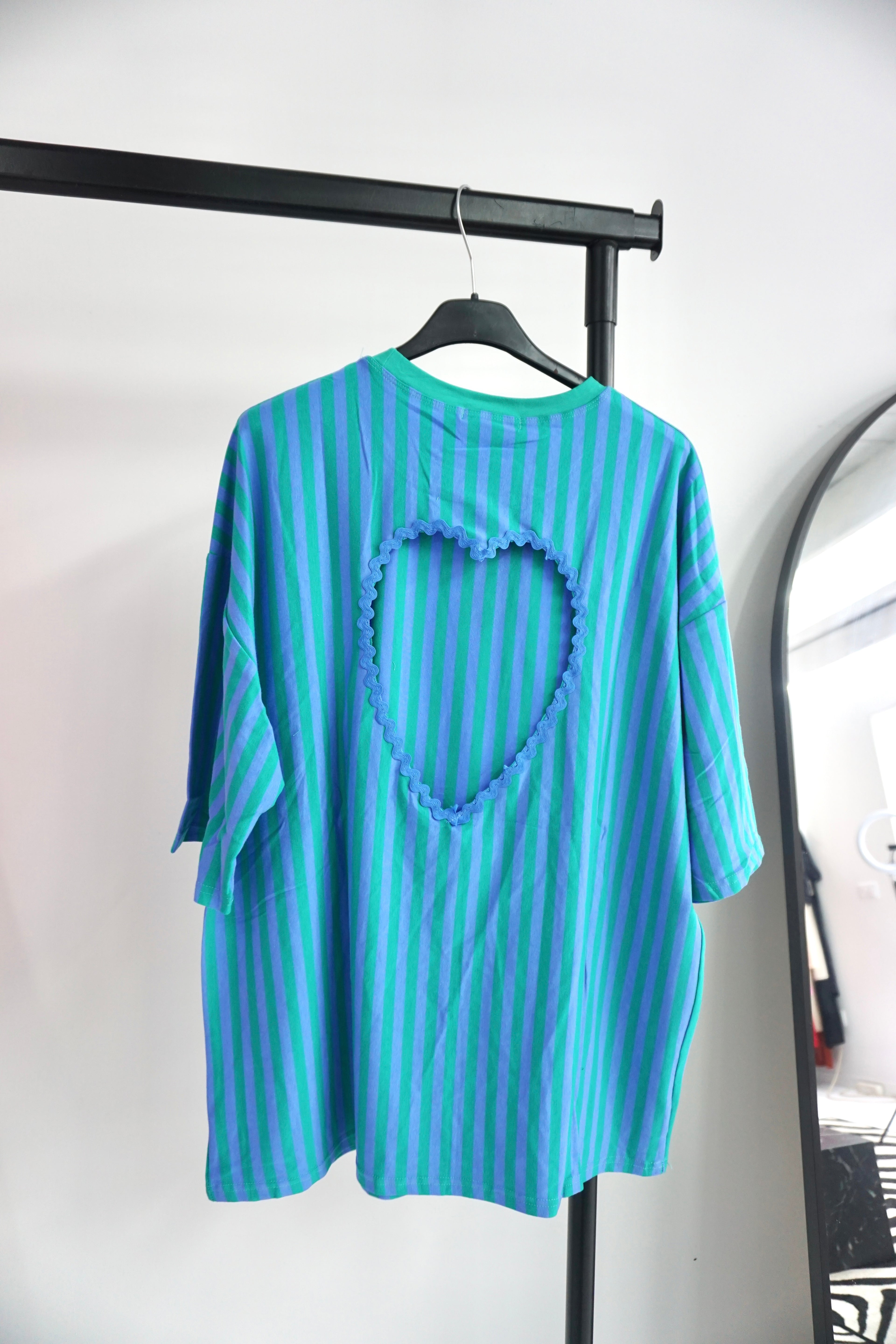 T-shirt costas abertas