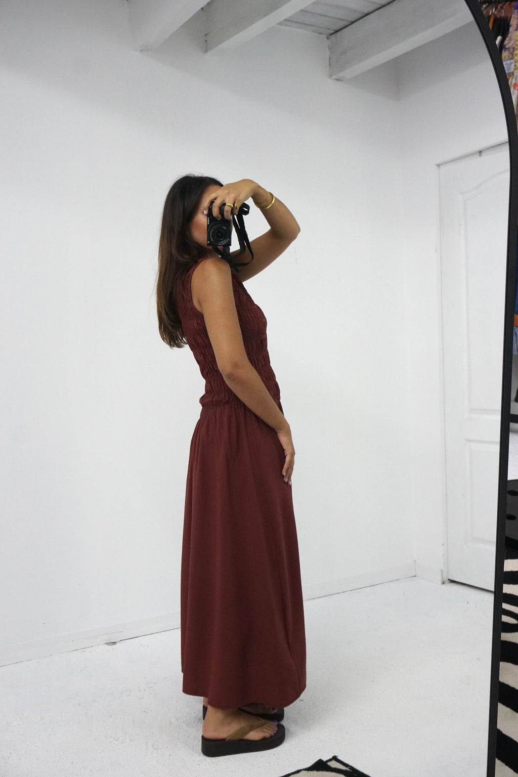 Vestido Franzido