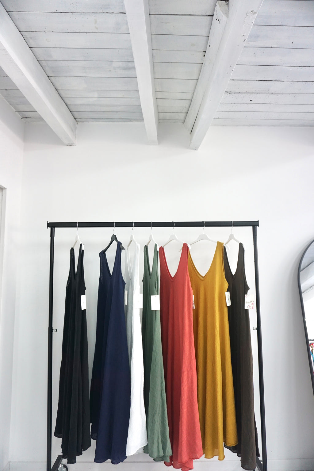 Vestido 100% Algodão (7 cores)