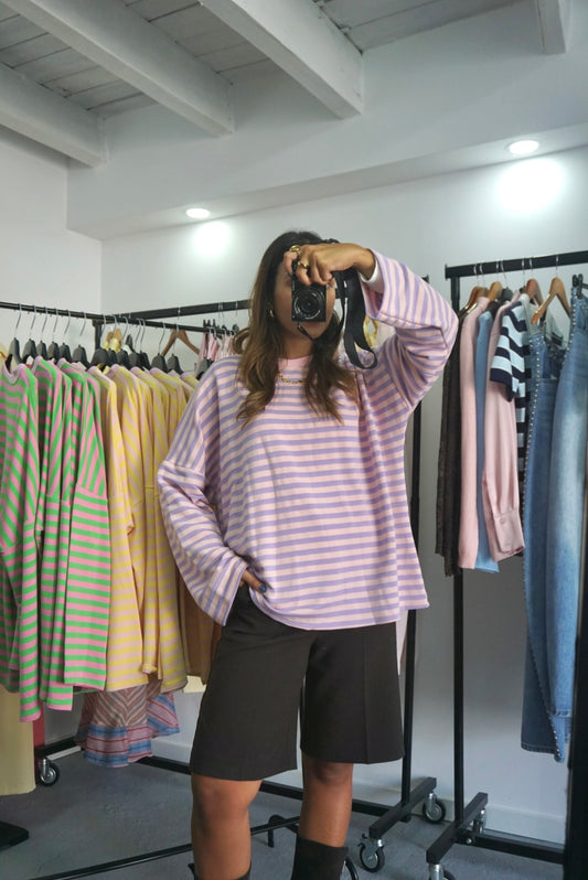 Camisola Riscas (3 cores)