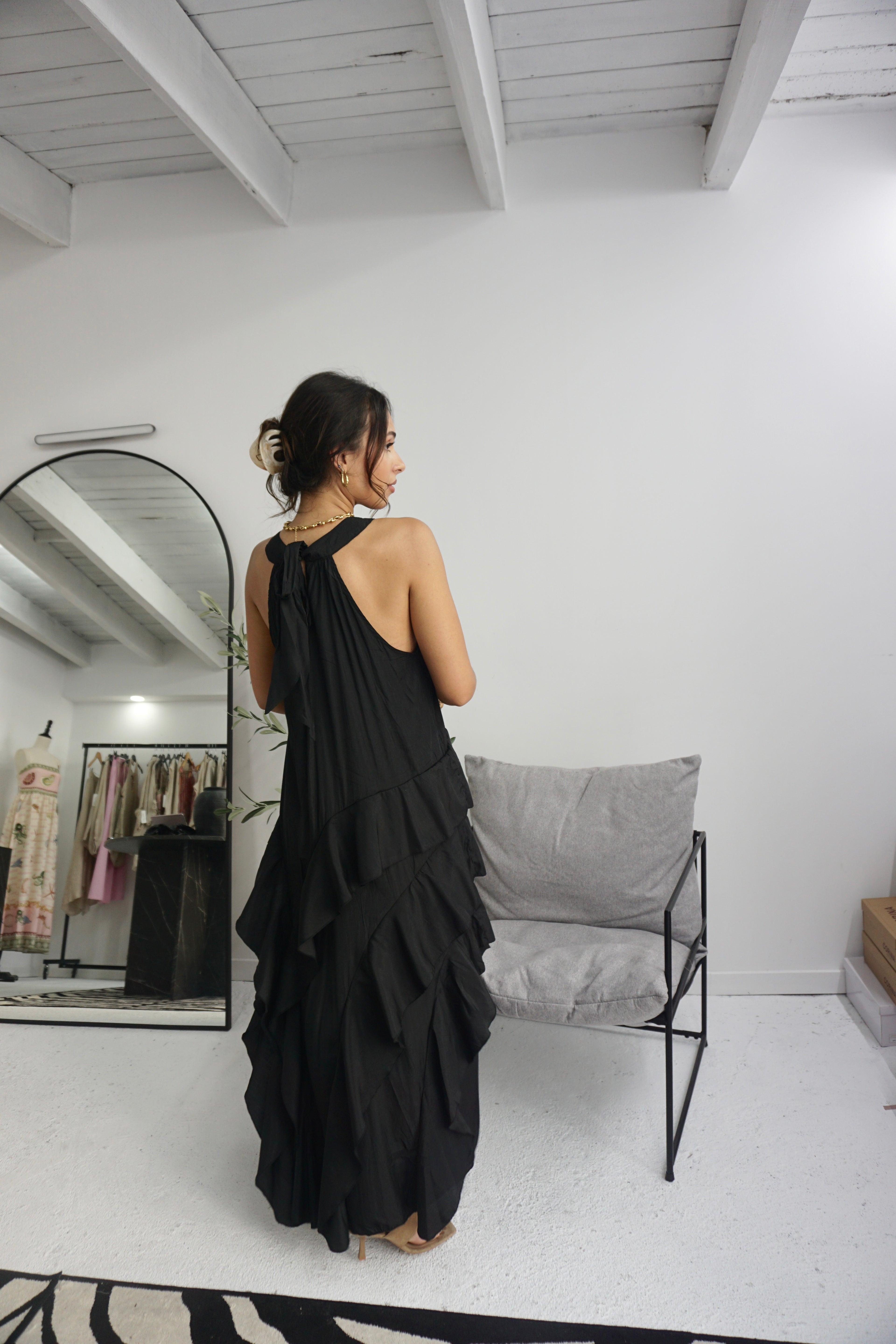 Vestido Cetim