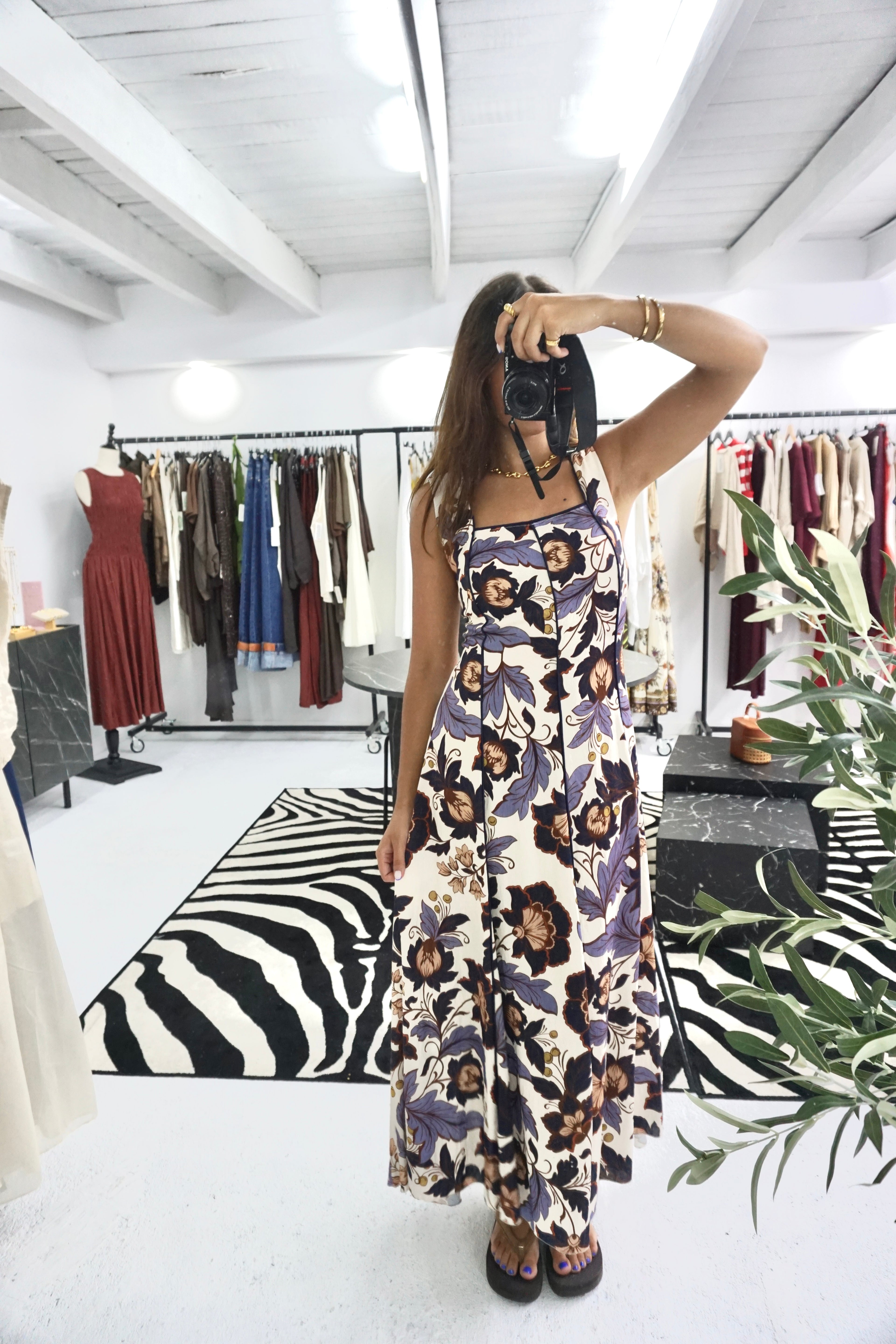 Vestido Maxi Florido