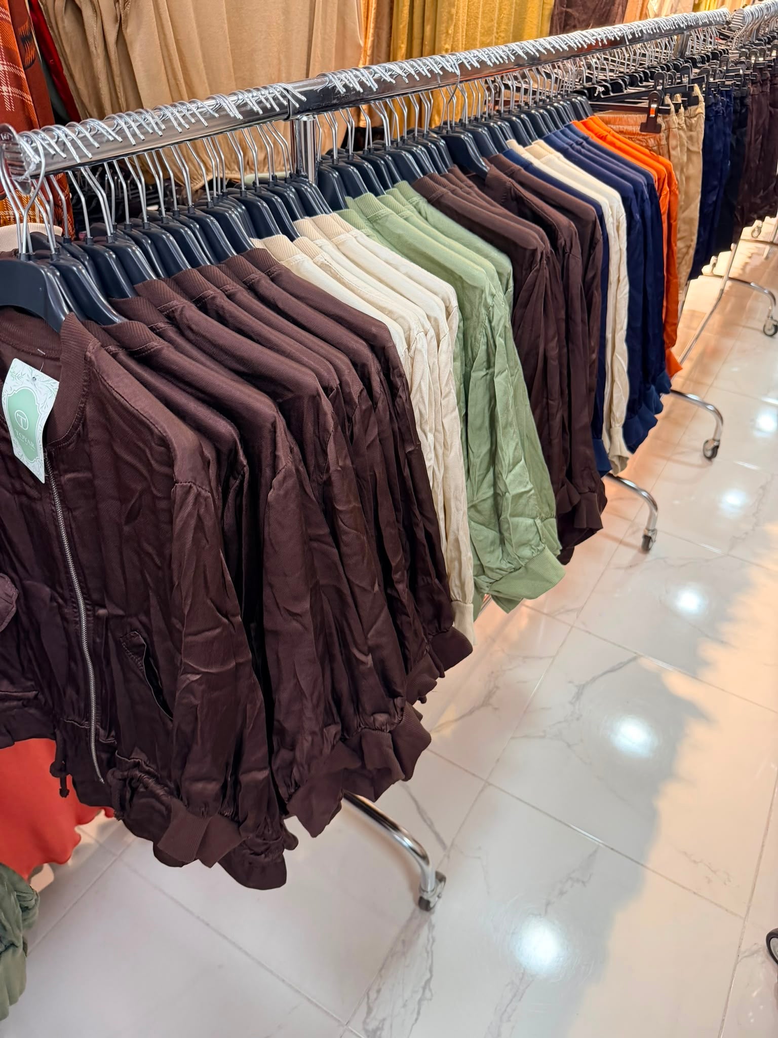 Bomber Cetim (várias cores)