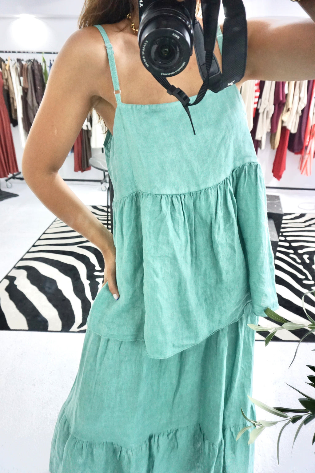 Conjunto 100% linho