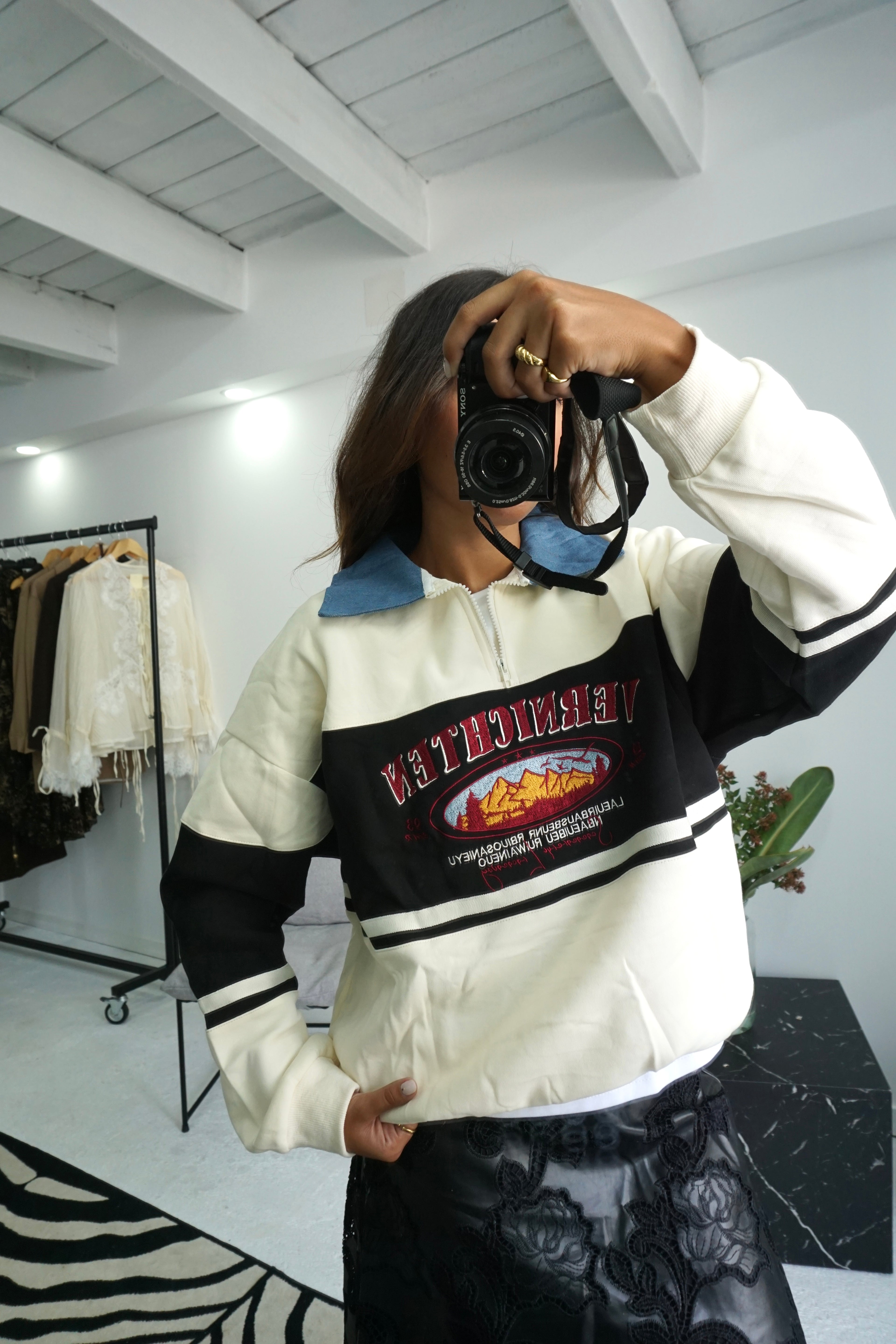 Sweatshirt estilo Polo